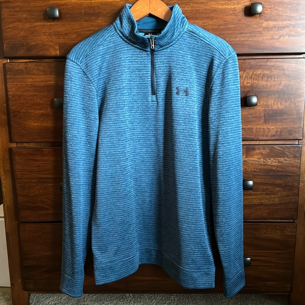 Men’s Under Armour Golf Quarter Zip Fleece—Size Small
